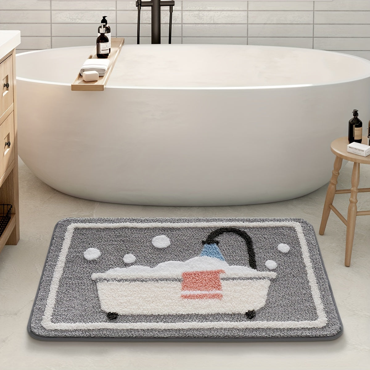 Cozy Plush Bath Mat - Selene Vibe
