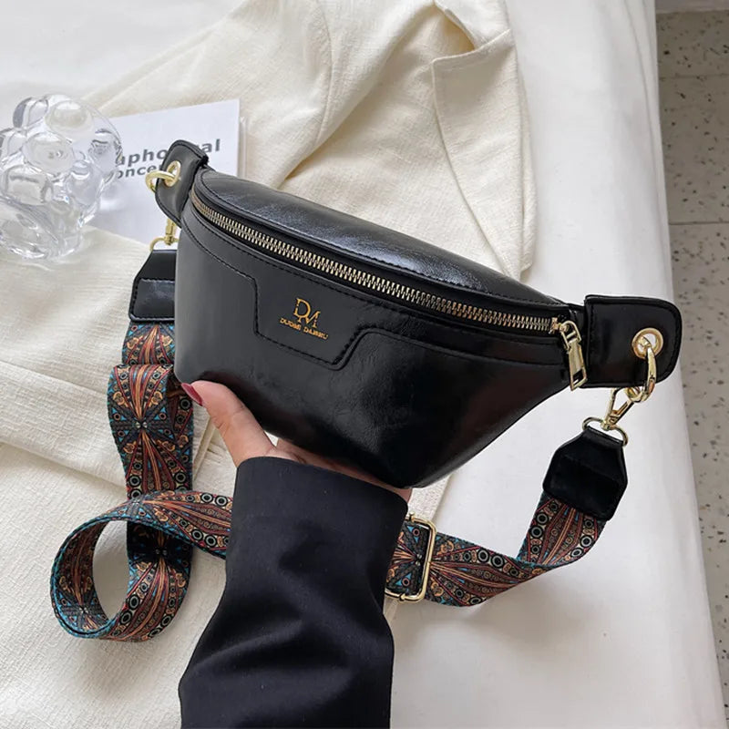 Artemis Leather Crossbody Bag - Selene Vibe