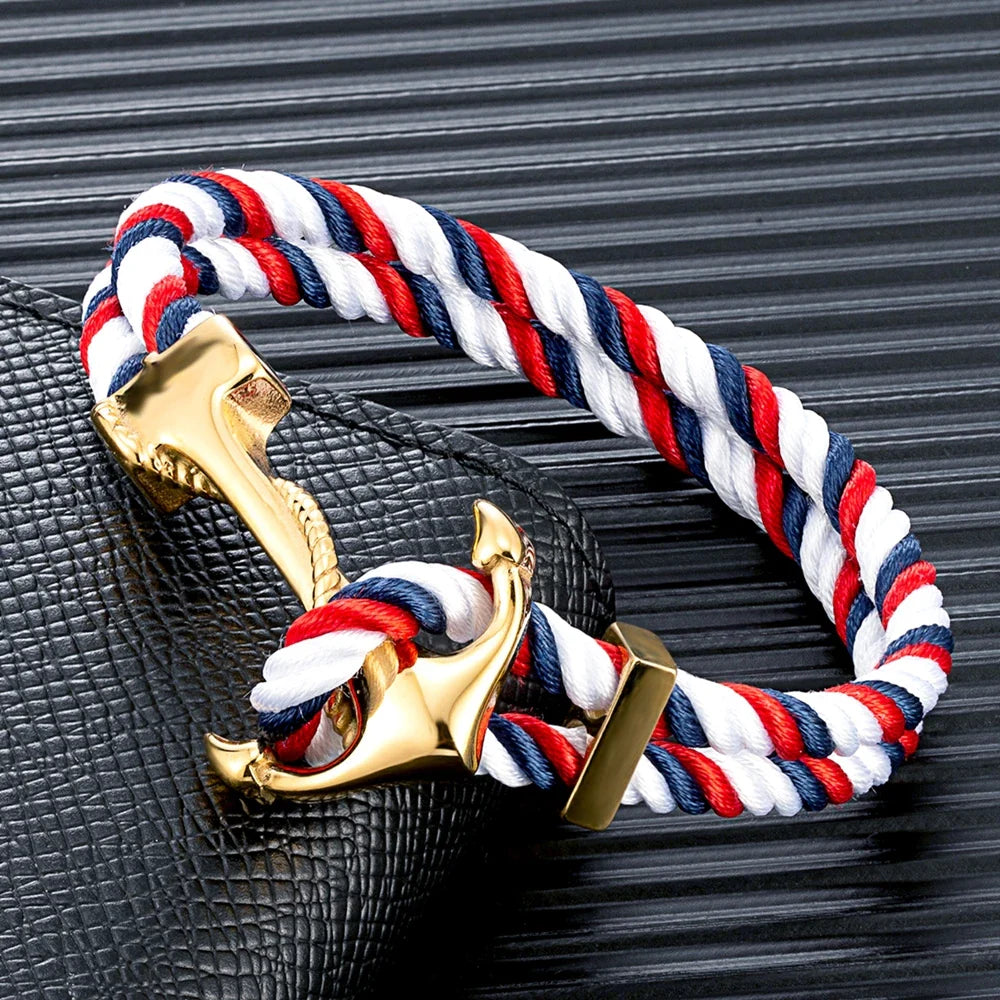 Nautical Anchor Bracelet