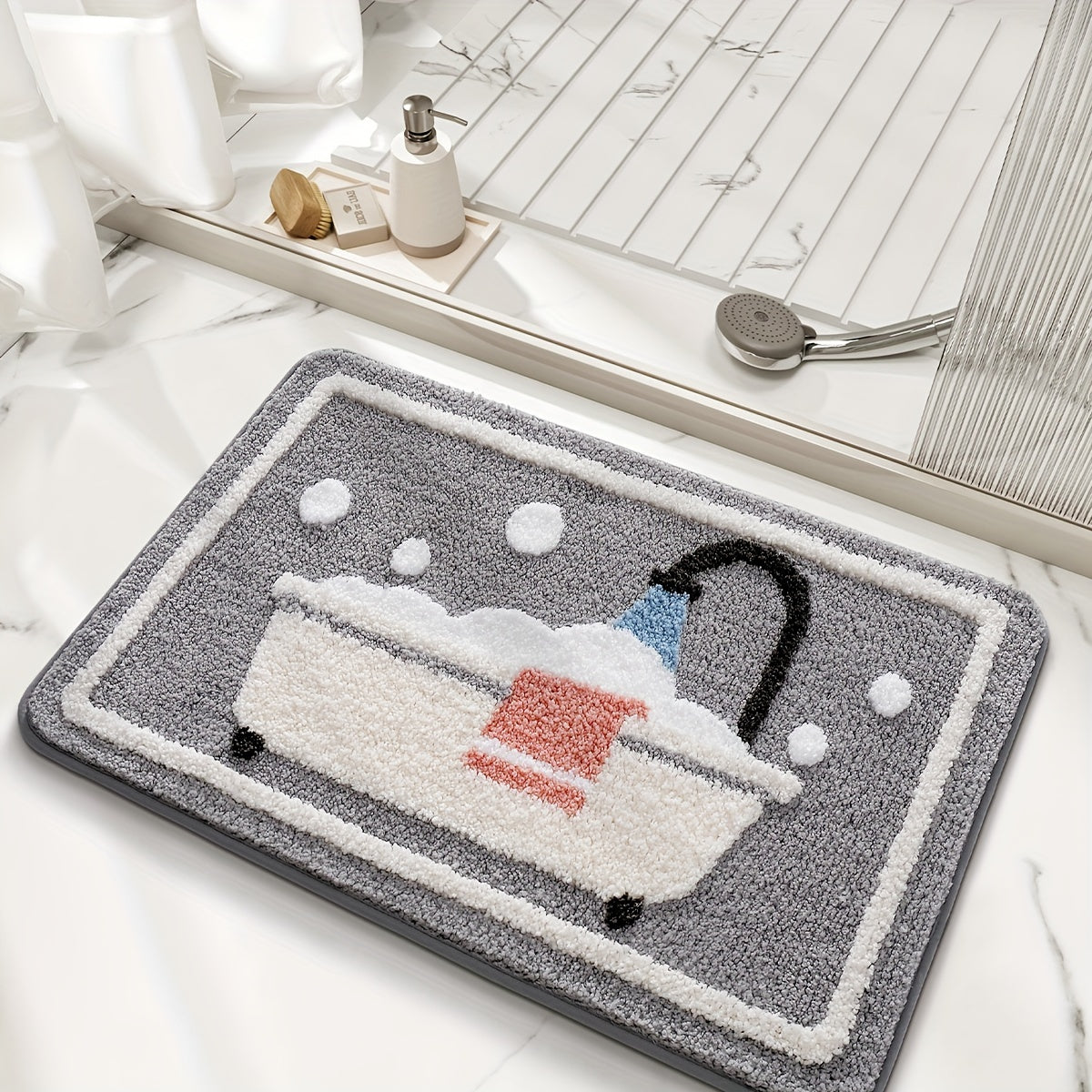 Cozy Plush Bath Mat - Selene Vibe