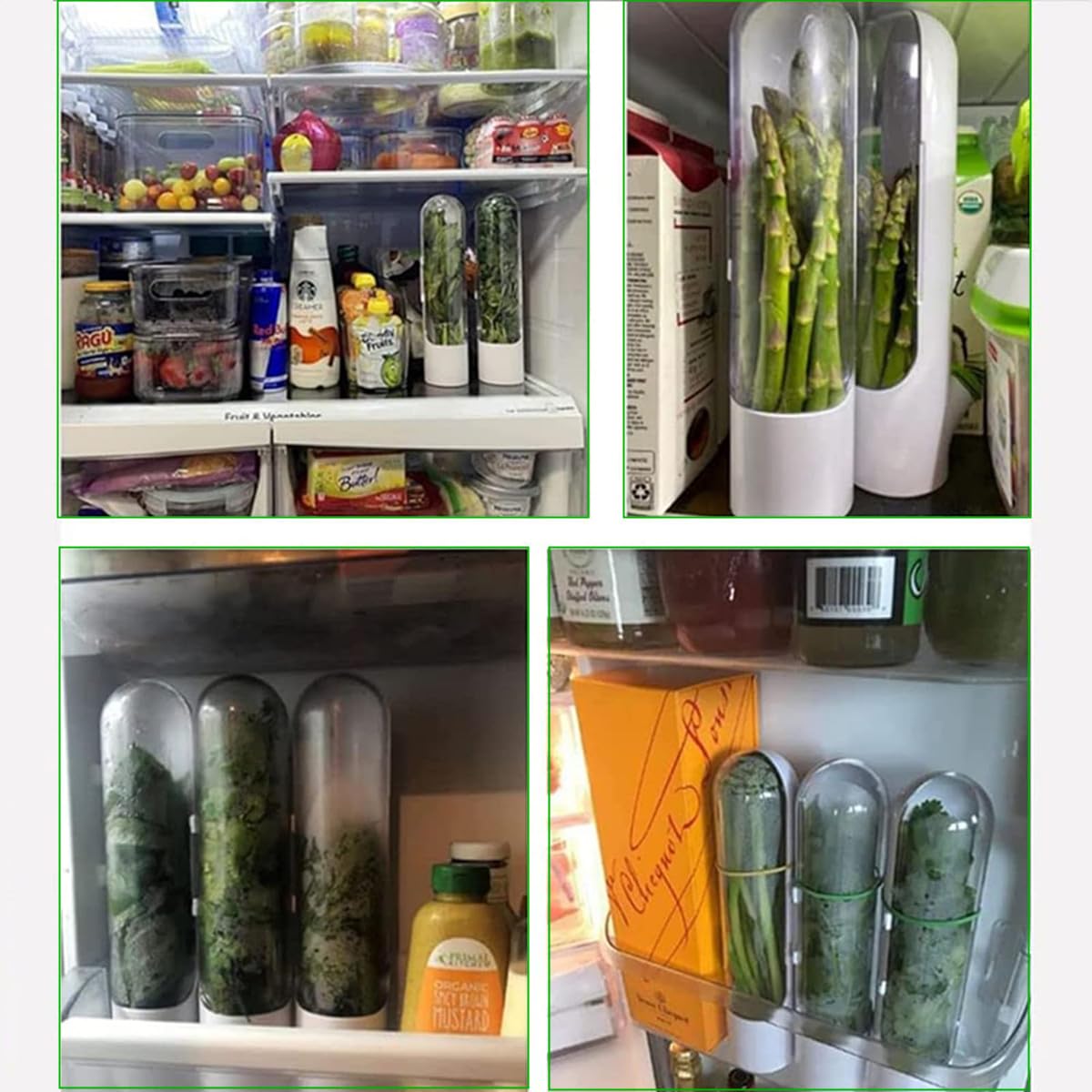 Herb Freshness Saver Pods | Keep Your Kitchen Herbs Fresh Longer