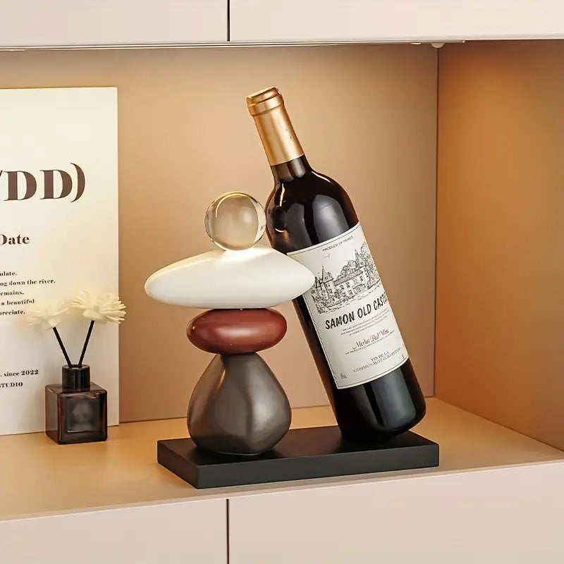 Harmonia Stone Wine Rack - Selene Vibe