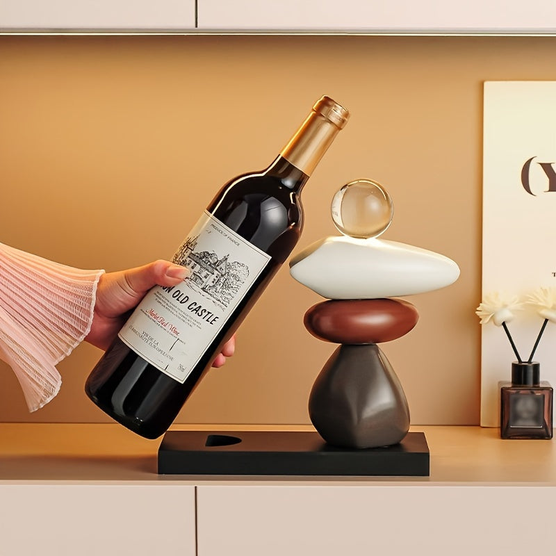 Harmonia Stone Wine Rack - Selene Vibe