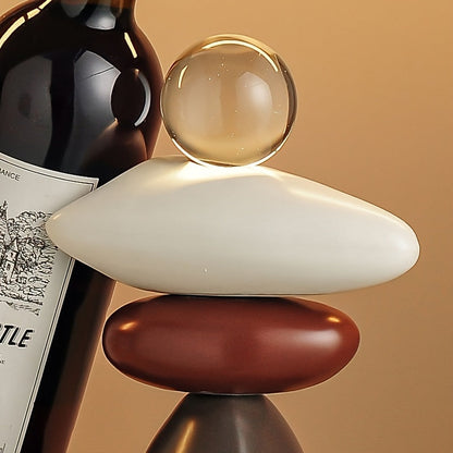 Harmonia Stone Wine Rack - Selene Vibe